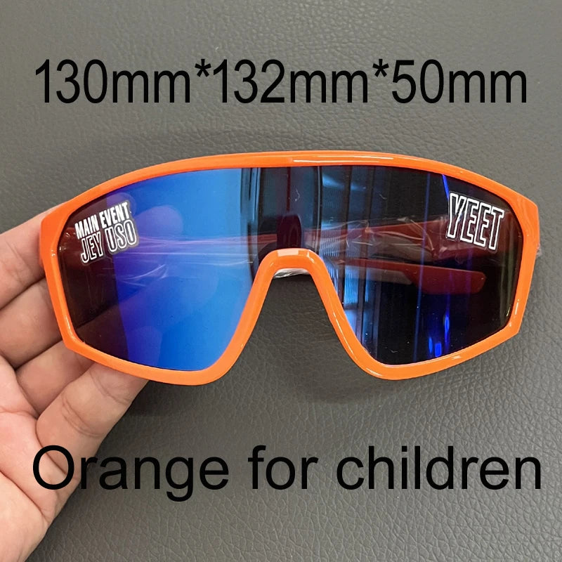 Jey Uso YEET Sunglasses Sports Shades MAIN EVENT Blue Glasses Bloodline USOS RARE Colors Motorcycle Glasses Beauty World Shop