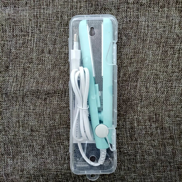 3 in 1 Hair Iron High Quality flat iron Straightening hot comb mini professional hair straightener & Curling Iron Styling Tools Beauty World Shop