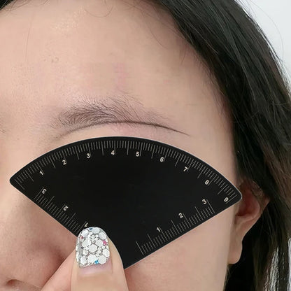 Eyebrow Ruler Microblading Mapping Tool Shaping Permanent Makeup Drawing Guide Ruler Tattoo Aluminum Alloy Fast Drawing Eyebrow Beauty World Shop