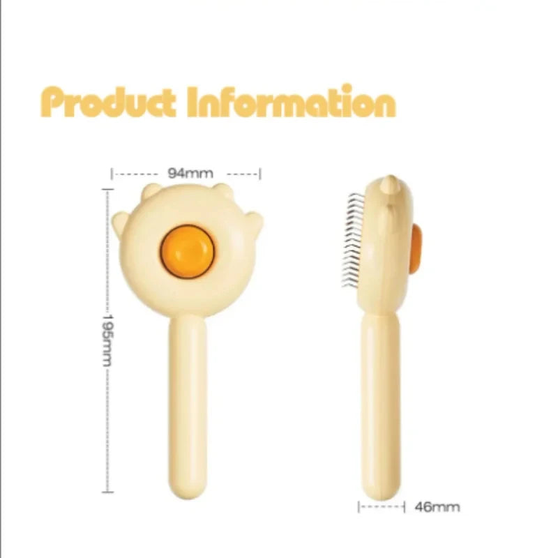Pet Grooming Needle Comb for Cats/Dogs - Magic Massage Design, Basic Pet Cleaning Care General Supplies Beauty World Shop