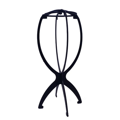 1PCS Folding Wig Stand Holder Plastic Adjustable Portable Hat Display Stand Durable Mannequin Dummy Head Plastic Beauty World Shop