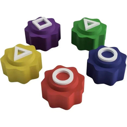 Traditional Play Game Fun Gonggi Jack Stone Pebbles Set Hand Eye Coordination Training Toy Gong Gi Set for Board Game Party Game Beauty World Shop