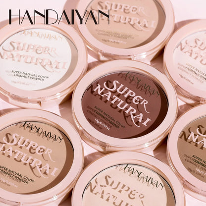 8 Color Matte Face Pressed Powder 24 Hours Oil Control Natural Setting Powder Foundation Full Coverage Waterproof Lasting Makeup Beauty World Shop