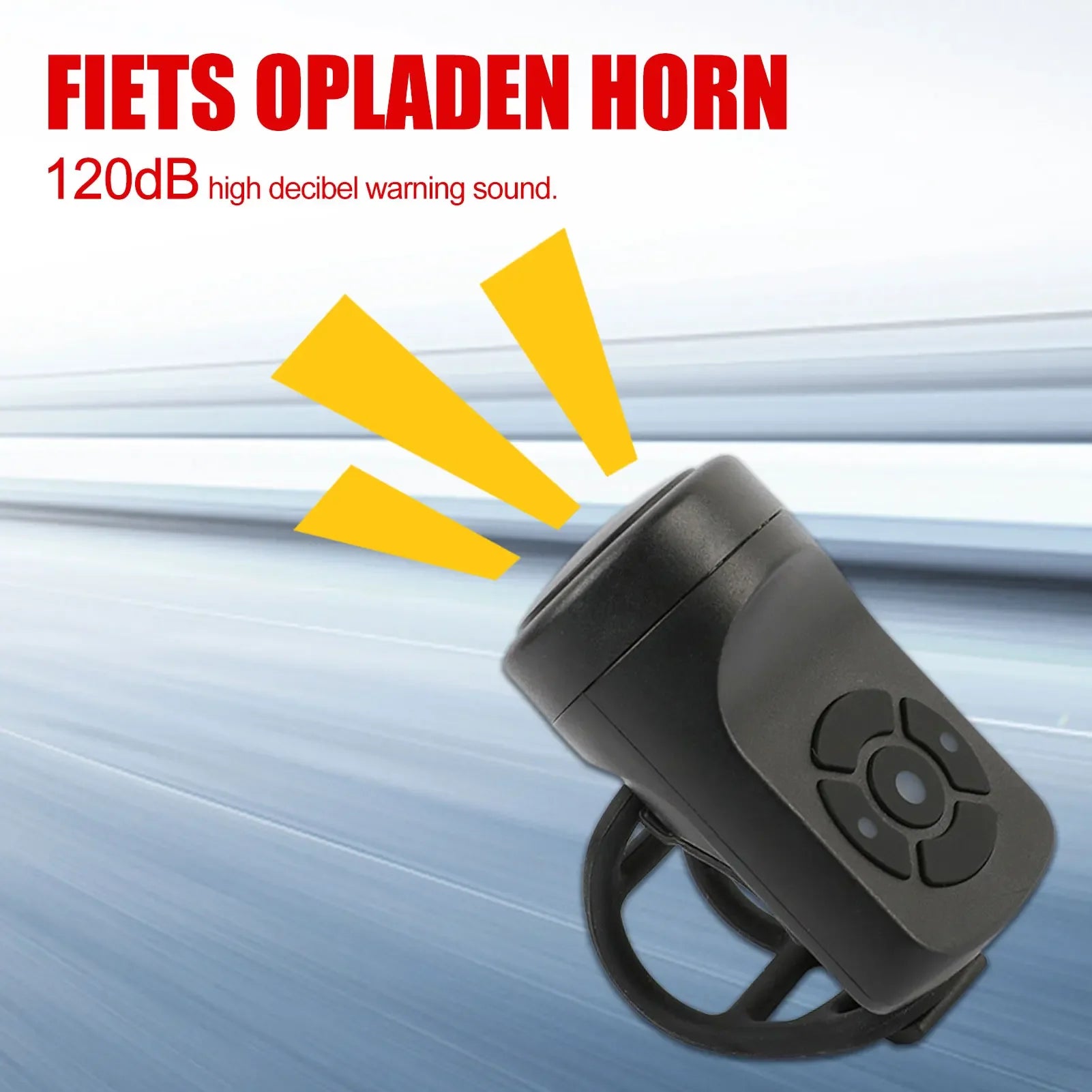 Bicycle Electric Bell Bike USB Charging Horn MTB Mountain Bike Warning Safety Ring Waterproof Bell Cycling Accessories Beauty World Shop
