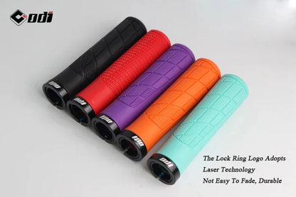 ODI Bicycle Handlebar Grip Lock On Mountain Bike Grip Soft Rubber MTB Cuffs 22.2mm Bicycle Handle Cover Non-slip Bike Handle Beauty World Shop