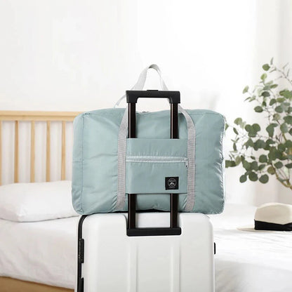 Foldable Travel Duffel Bag for Airlines Carry on Bag for Women and Girls Lightweight Large Capacity Sports Weekend Trip Overnigh Beauty World Shop