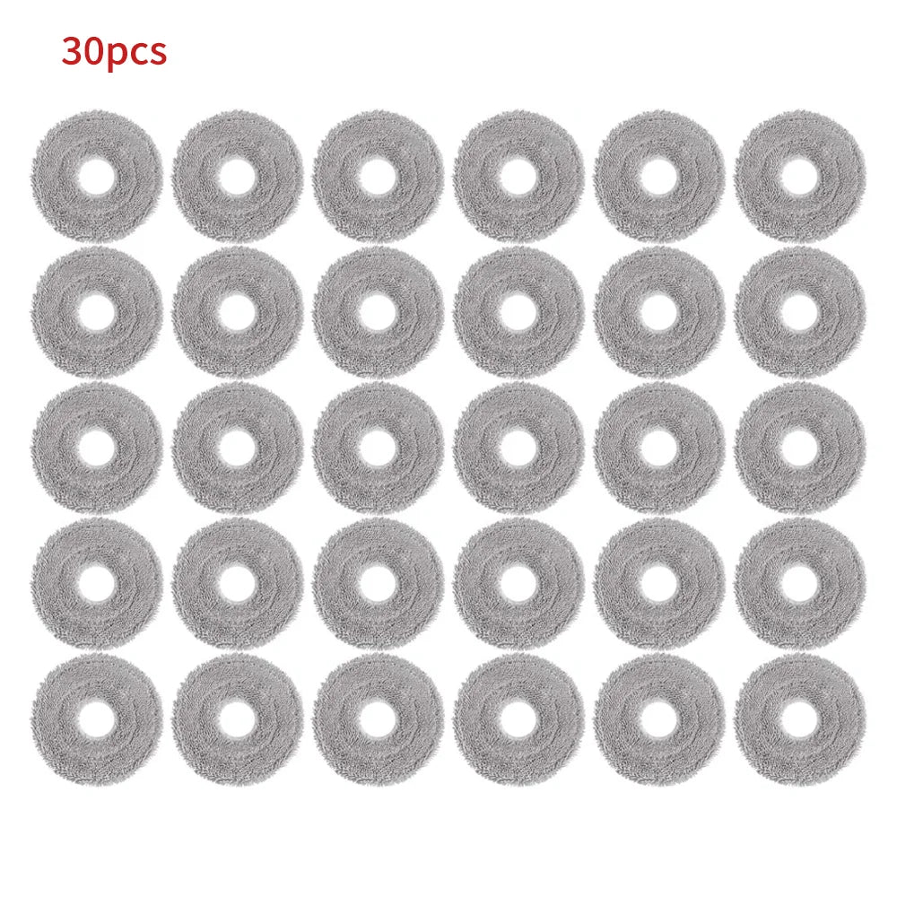 Easy Install Perfect Fit Mop Cloth Kit Mop Pad Part For Xiaomi Mijia 5 Pro OV21CN X10 Plus S10 Plus X20 X20 Plus M30 Pro M30S Beauty World Shop
