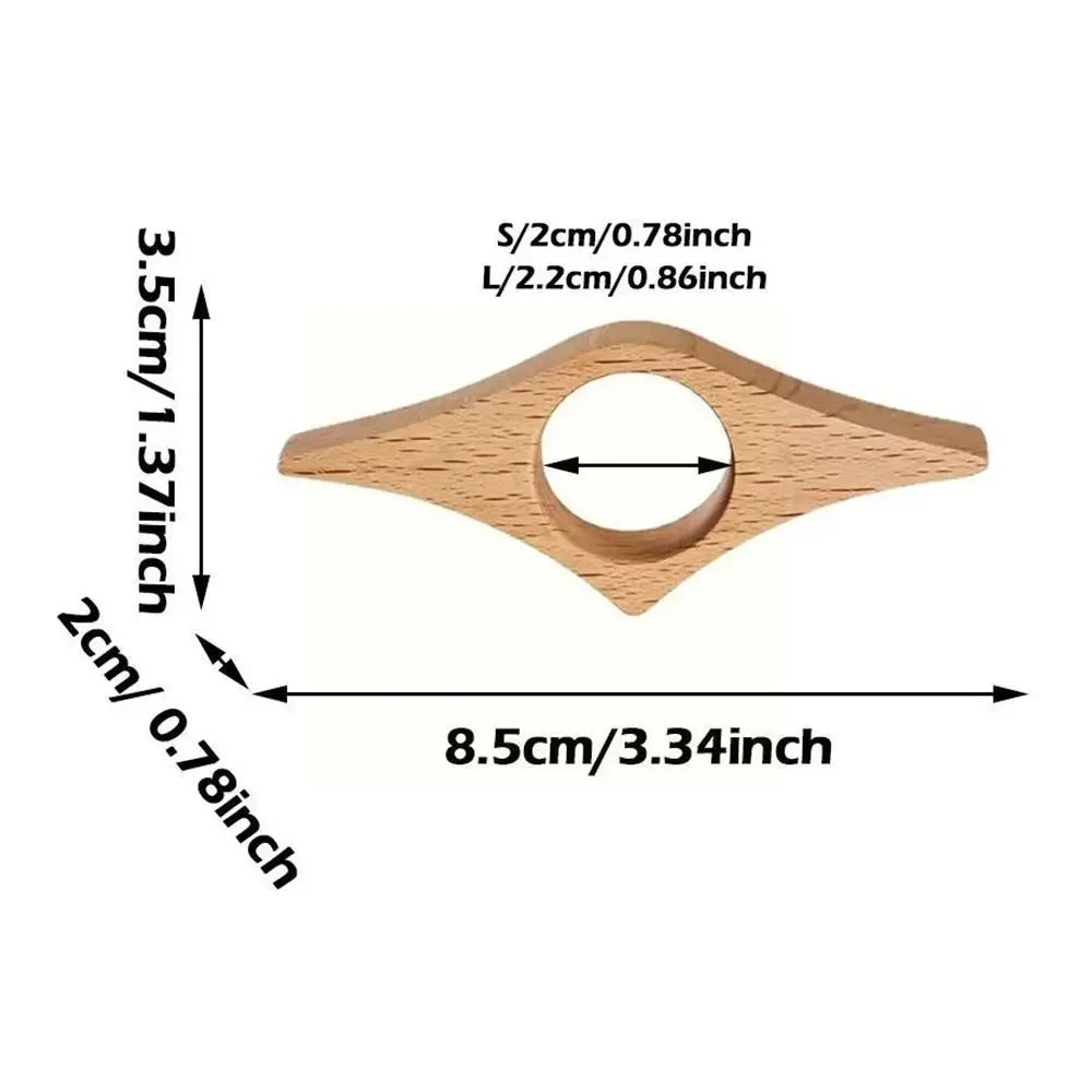 Hot Wooden Thumb Bookmark One Hand Reading Thumb Book Support Book Page Holder For Office Book Lovers Fast DIY Reading Aid Tools Beauty World Shop
