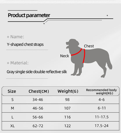 Reflective Pet Dog Harness For Small Medium Dogs Cat No Pull Vest Harnesses Puppy Chest Strap Pug Chihuahua Bulldog Supplies Beauty World Shop