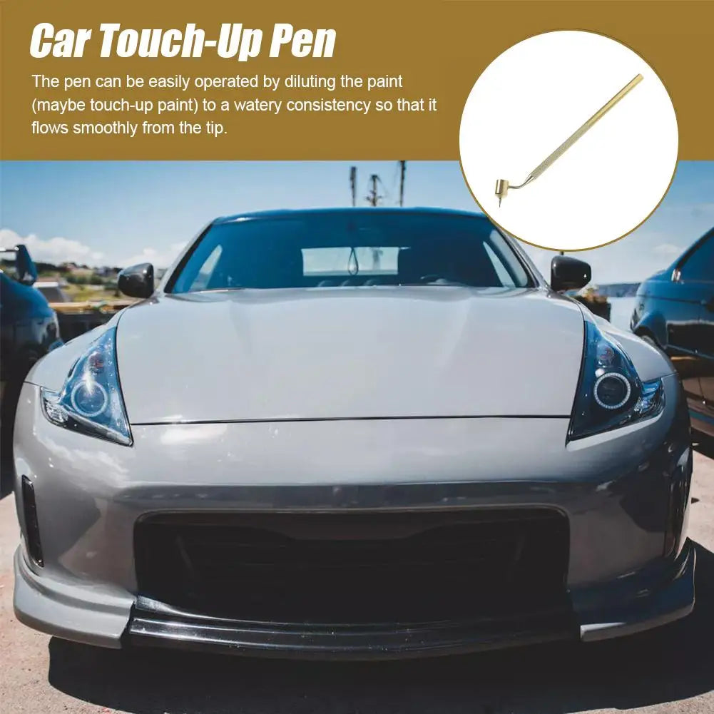 Car Touch-up Paint Pen Detailing Fine Line Fluid Writer Paint Applicator Pen Slanting Precision Ruling Pen Car Scratch Repair Beauty Trend Shop