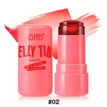 4 Colors Jelly Blush Stick Lip Balm Eyeshadow 3-in-1 Multi-Use Matte Blush Moisturize Brighten Lip Gloss Beauty Trend Shop