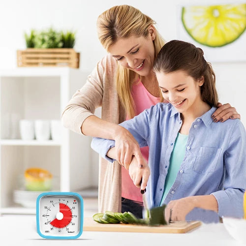 Yunbaoit VT01 Upgraded 60 Minute Visual Timer with Protective Case Silent Countdown Timer for Kids Beauty World Shop