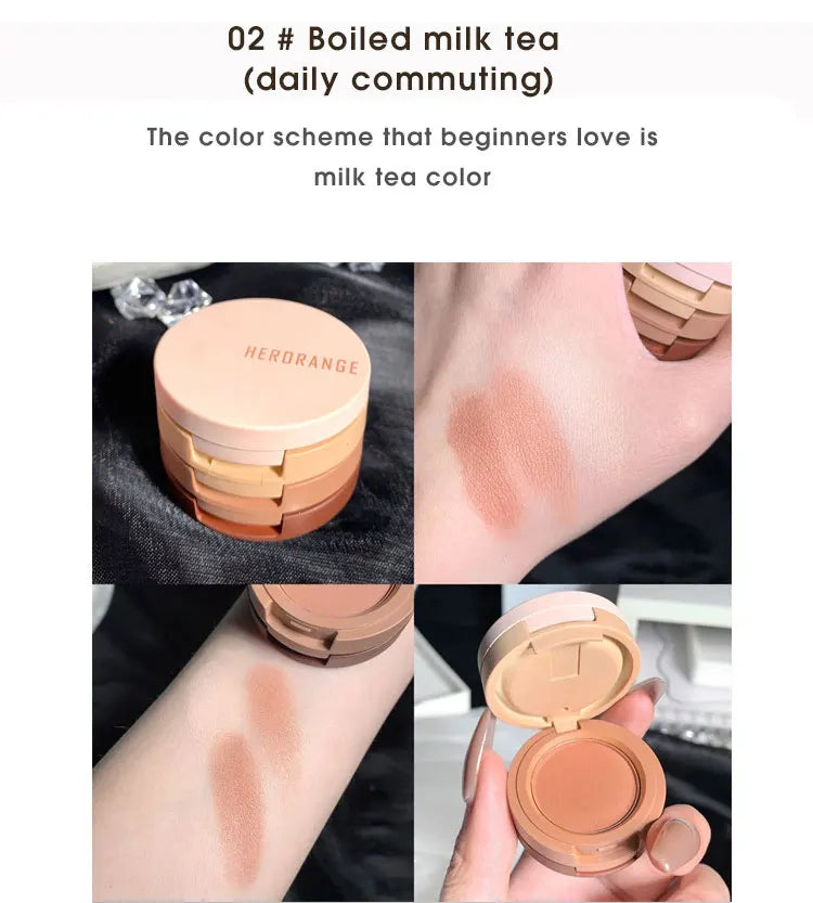 Tri-Color Eye Shadow, Matte Create Multi-Layered Eye Makeup Beauty Trend Shop