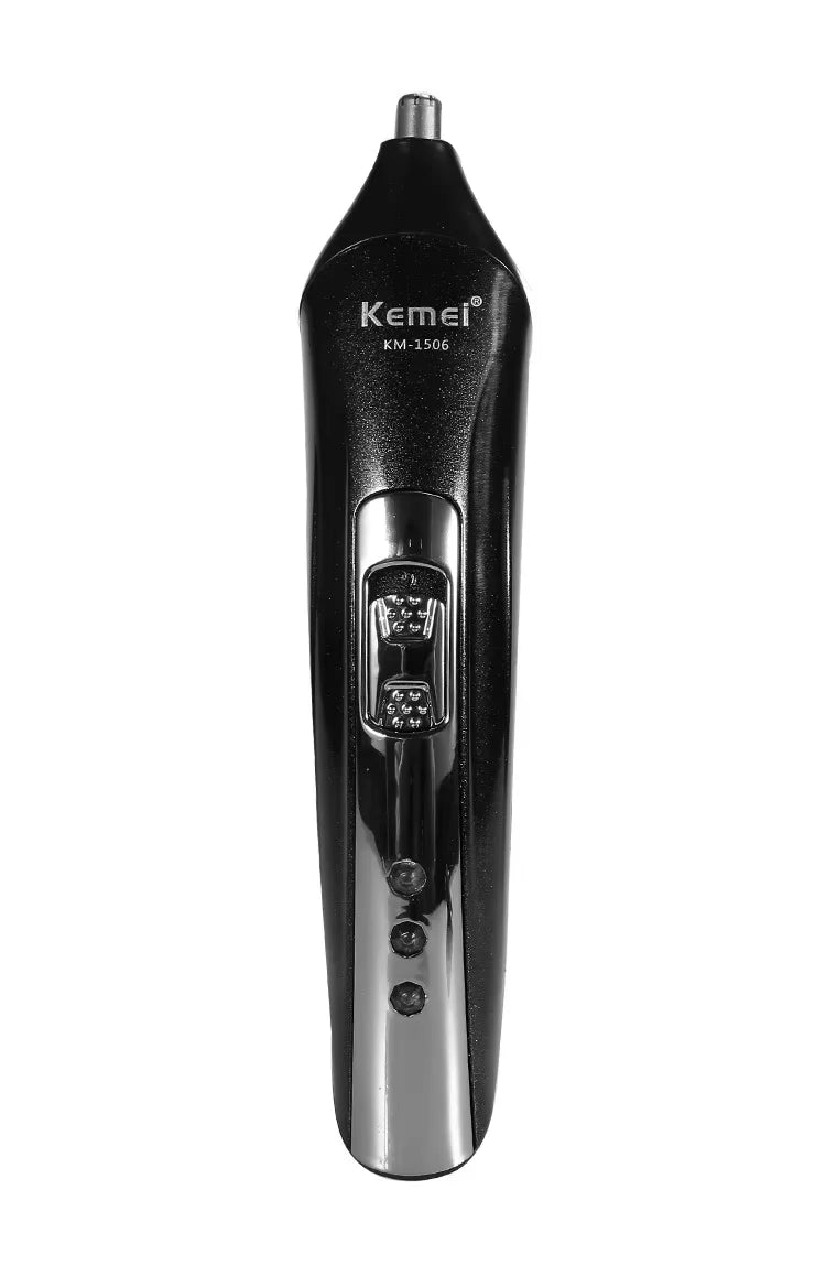 Kemei KM-1506 3 in 1 Electric Hair Clipper USB Charging Shaver Rechargeable Nose Hair Trimmer Professional Shaving Machine Beauty World Shop