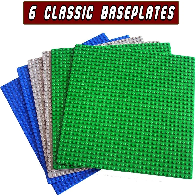 32x32x16x16 Dots Classic Base Plates MOC DIY Plastic Bricks Baseplates City Dimensions Building Blocks Figures Construction Toys Beauty World Shop