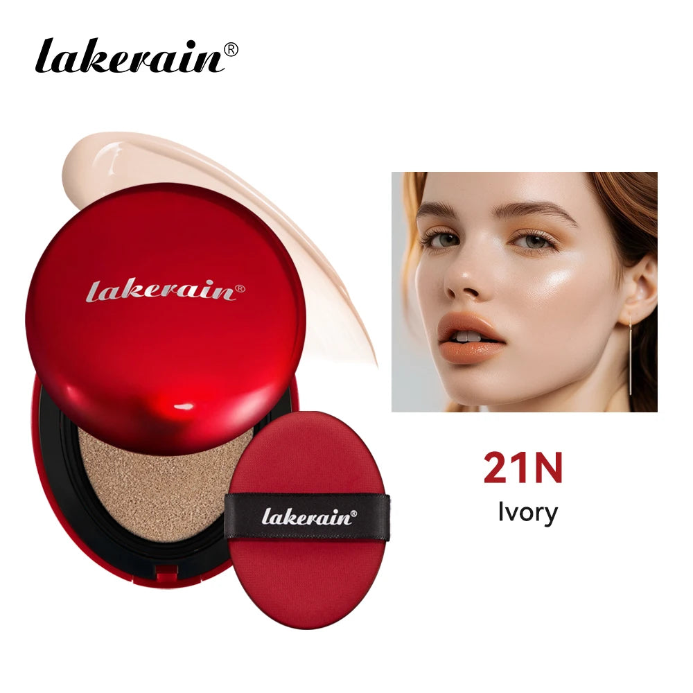 Sunscreen Cushion Foundation Fit Cushion Foundation Full Coverage Waterproof Long-lasting Concealer Long-lasting Makeup Beauty World Shop