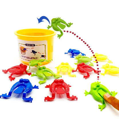 10-20Pcs Jumping Frog Bounce Fidget Toys For Kids Novelty Assorted  Stress Reliever Toys For Children Birthday Gift Party Favor Beauty World Shop