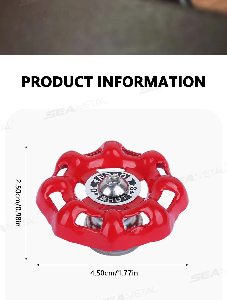 BLALION Fun Car Center Control 3D Valve Decoration Auto Interior Shift Knob Cover Air Conditioner Button Valve Switch Sticker Beauty World Shop