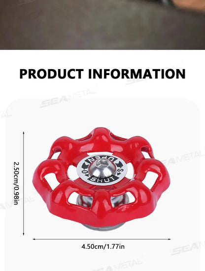 BLALION Fun Car Center Control 3D Valve Decoration Auto Interior Shift Knob Cover Air Conditioner Button Valve Switch Sticker Beauty World Shop