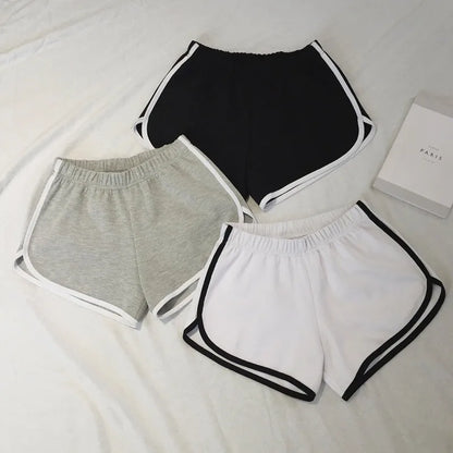 Simple Shorts Women's Home Yoga Beach Vacation Pants Casual Women's Sports Comprehensive Training Shorts Fitness Pants Beauty World Shop