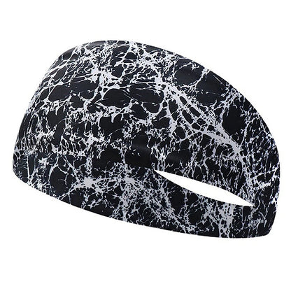 Sports Sweatband Hairband Women's Headwear Anti-Sweat Gym Fitness Sweat Guide Antiperspirant Band Running Headband Beauty World Shop