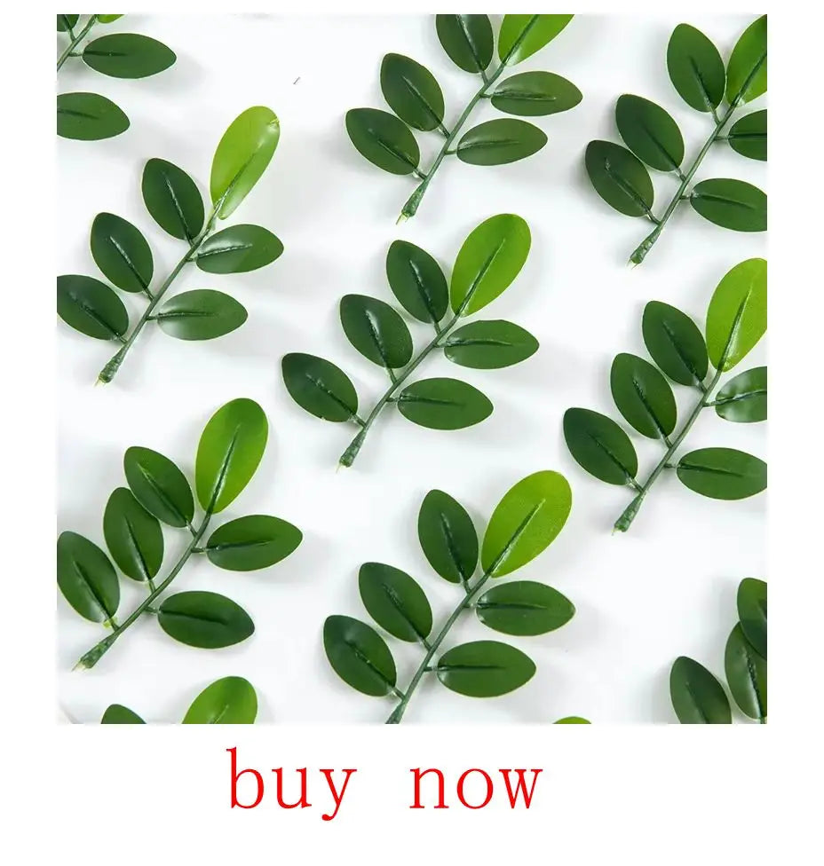10/20pcs Artificial Plants Eucalyptus Leaves Fake Plants Vase Home Table Party Wedding Bridal Bouquet Decorations Outdoor Garden Beauty World Shop