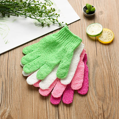 8/12Pcs Bath Glove Exfoliating Wash Skin Spa Massage Shower Scrub Scrubber,Deep Cleansing Bath Scrubber for Smooth Skin-Spa&Mas Beauty World Shop