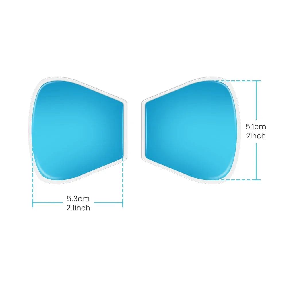 Gel Pads for EMS Neck Massager Replacement Patches Cervical Massager Self Adhesive massage Sticker for Shoulder Back Pain Relief Beauty World Shop