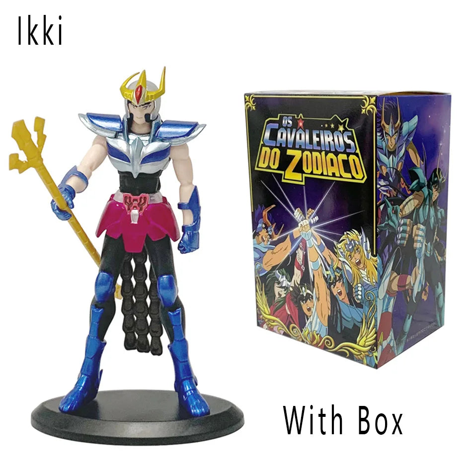 In Stock Hot Anime Figure Phoenix Ikki Hyoga Seiya Shiryu Standing Armor Model Children's Toys PVC Box Desktop Collection Toys Beauty World Shop