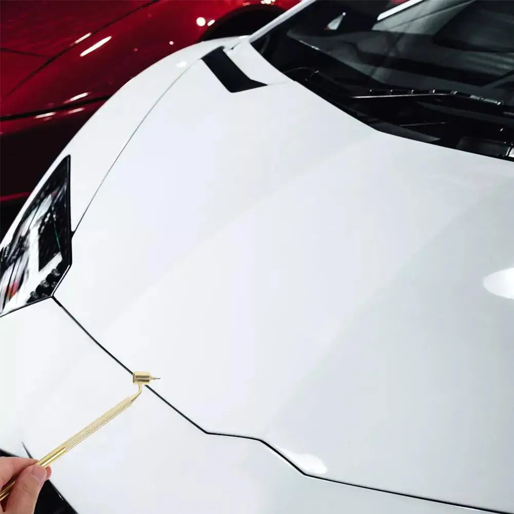 Car Touch-up Paint Pen Detailing Fine Line Fluid Writer Paint Applicator Pen Slanting Precision Ruling Pen Car Scratch Repair Beauty Trend Shop