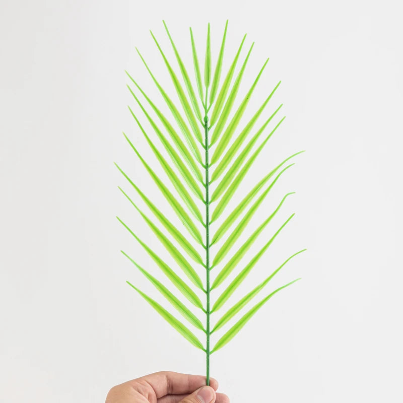 6/12Pcs Artificial Plants Tropical Palm Tree Leaves Home Garden Decoration Accessory Photography Prop Christmas Wedding Supplies Beauty World Shop
