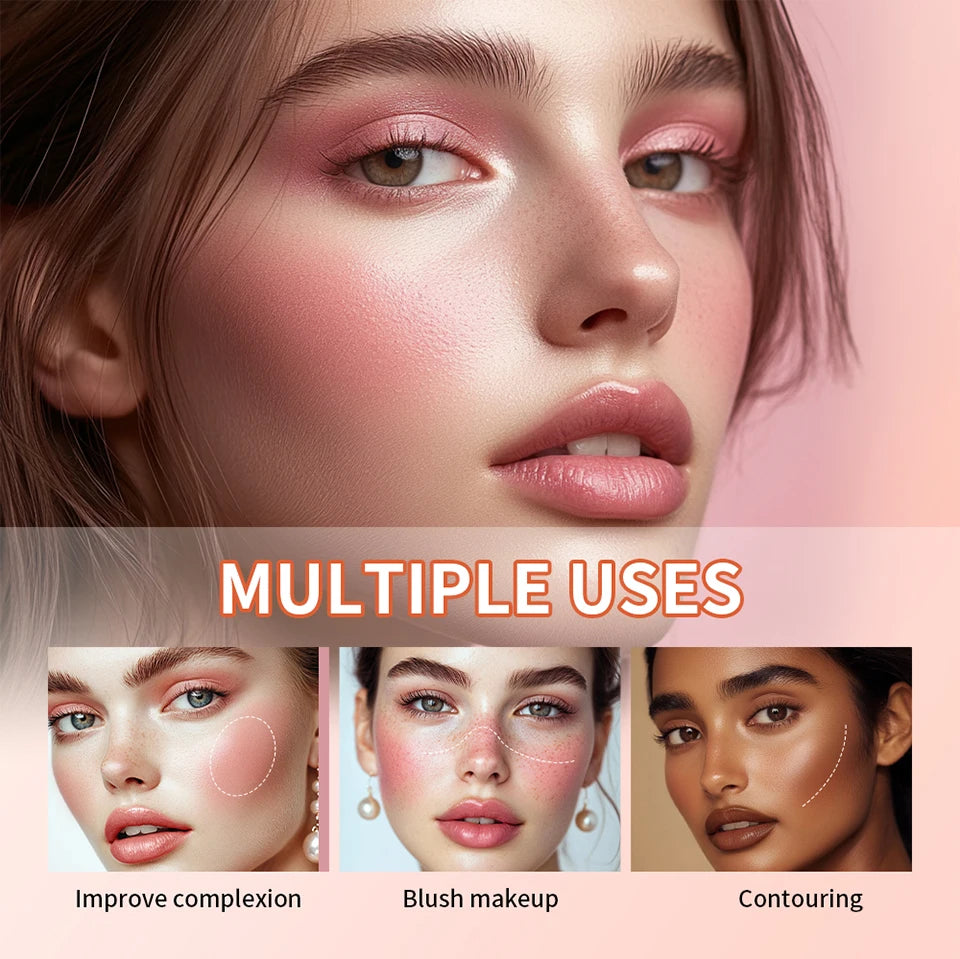 Curve Case Cream Eyebrow Cream Blush Highlighter Palette Matte Shimmer Finishes Shadow Tones Long-Lasting Cosmetics Beauty World Shop