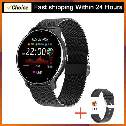 LIGE 2026 Smart Watch Women Men Ladies Gift Sport Fitness Men Watches Heart Rate Monitor Waterproof Smartwatch For Android IOS Beauty World Shop