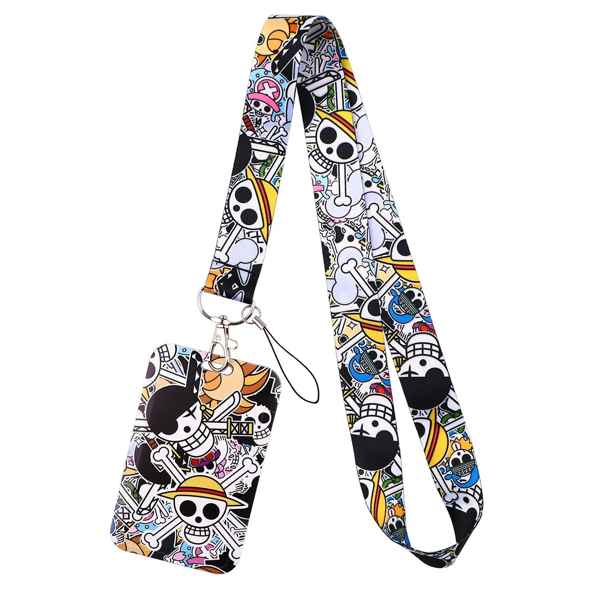 Japan Anime Cartoon Zoro Neck Strap Lanyards for Key ID Card Gym Cell C USB Badge Holder Rope Cute Key Chain Toy Gift Beauty World Shop