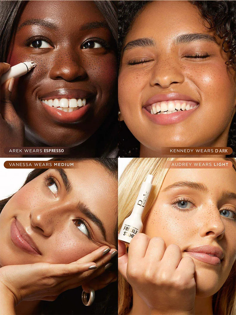 Facial Freckle Stamp Pencil,Natural Makeup for Freckles,Dark Spots, Moles,Waterproof,not easy to fade Concealer,Feminine Contour Beauty World Shop