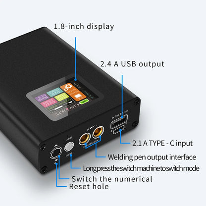 Digital Display Spot Welder 0.1-0.25MM Nickel Welding Handheld Protable Machine 30 Gear 18650 Lithium Battery Spot Welding Kit Beauty World Shop