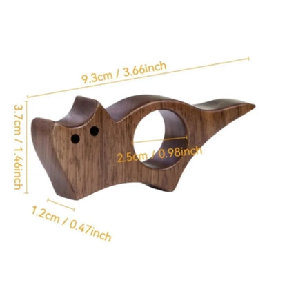 Hot Wooden Thumb Bookmark One Hand Reading Thumb Book Support Book Page Holder For Office Book Lovers Fast DIY Reading Aid Tools Beauty World Shop