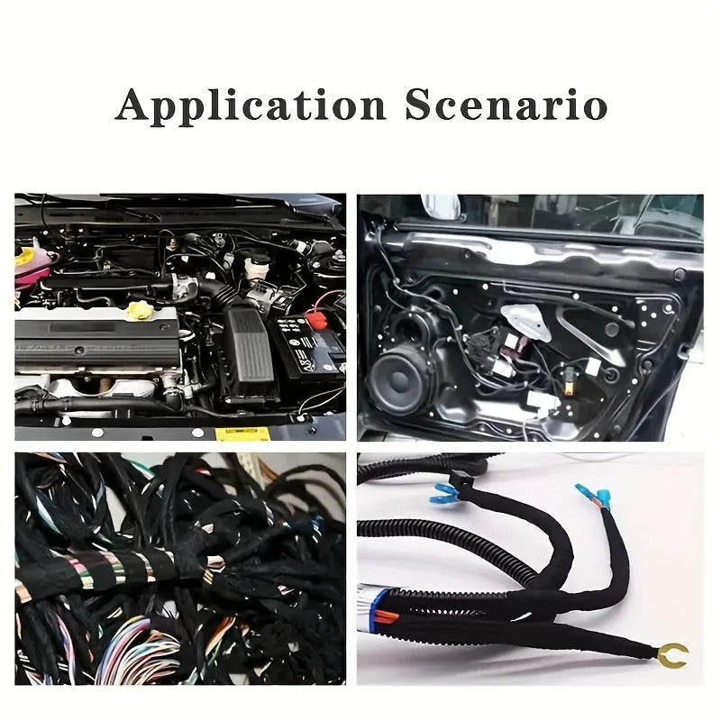 Car Engine Compartment Car With High Temperature Resistance Insulation Flame Retardant Velvet Electrical Tape Cloth Beauty World Shop