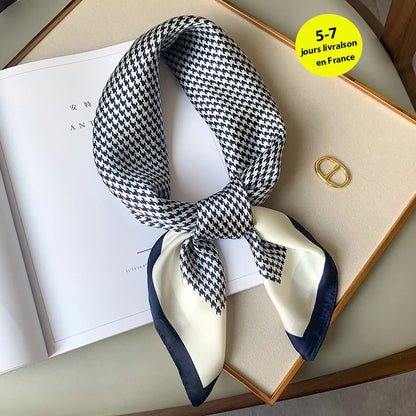 Fashion Scarves for Women Shawl Print Silk Satin Hijab Scarf Female Bandana 70*70cm Luxury Brand Square Shawls Scarfs For Ladies Beauty World Shop