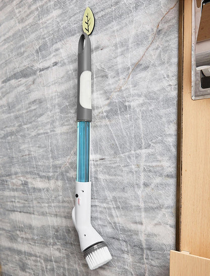 Household Cordless Multipurpose Spin Scrubber Kitchen Gadgets Hair Brushes Bathroom Broom Toilet Mops Electric Cleaning Brush