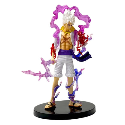 21cm One Piece Anime figure Luffy GEAR 5 Figurine Nika Luffy Sun God Action Figures Collectible Model Toys Gift Beauty World Shop
