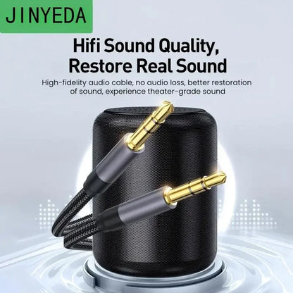 Audio Cable 3.5 mm Jack Male to Male Aux Cable For Phone Headphone Car MP3 Speaker Computer 3.5mm Jack Aux Wire Cord 3M Beauty World Shop