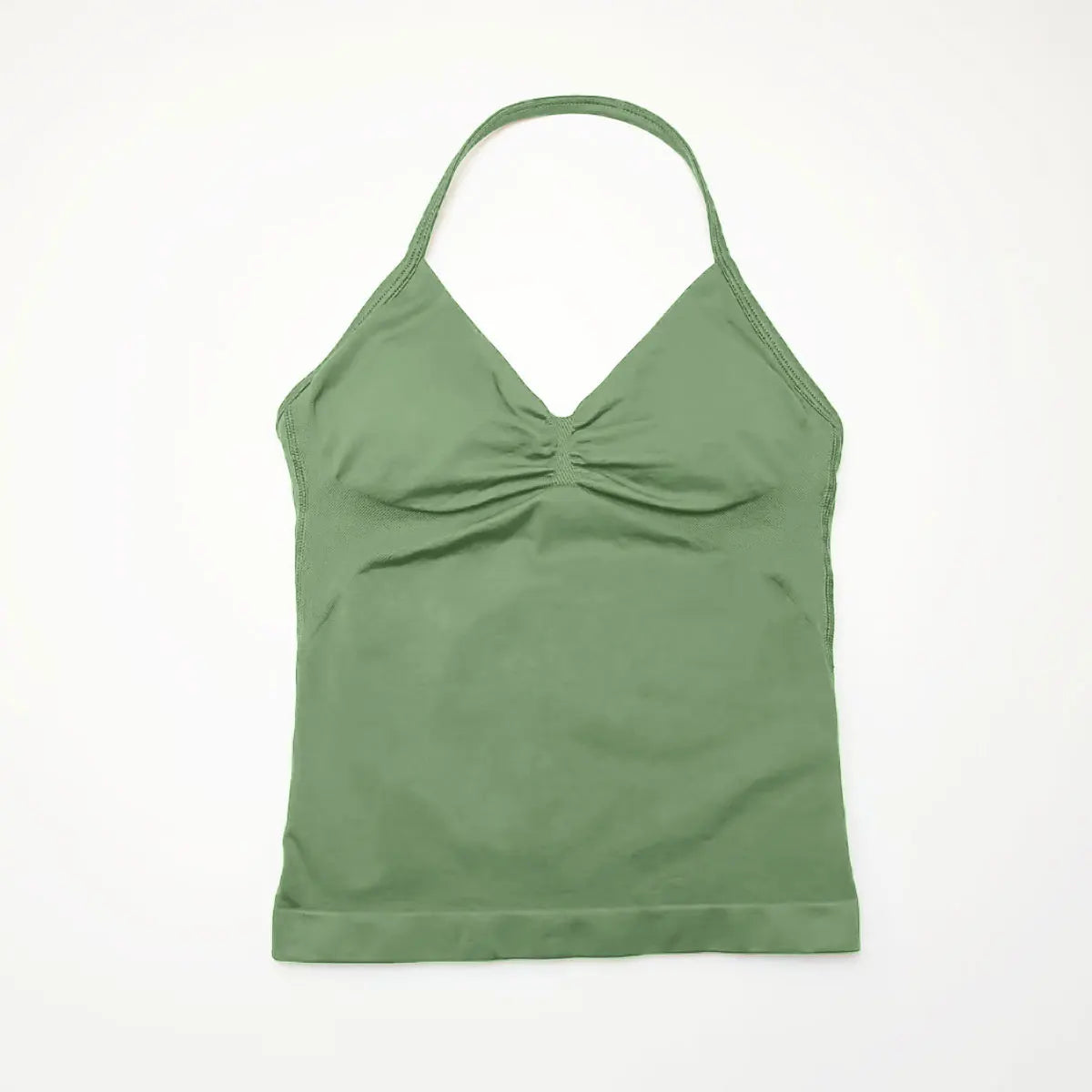 NCLAGEN Impact Longline Strappy Top Sports Yoga Vest Women's Fitness Tank Top Gym Beautiful Open Back Bra Running Workout Halter Beauty World Shop