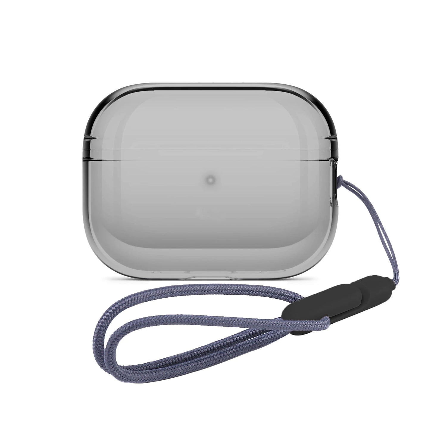Transparent Protective lanyard Case Cover For Airpods Pro 2 TPU Soft Skin Shockproof Case Cover Designed for Airpods Pro2 Earbud