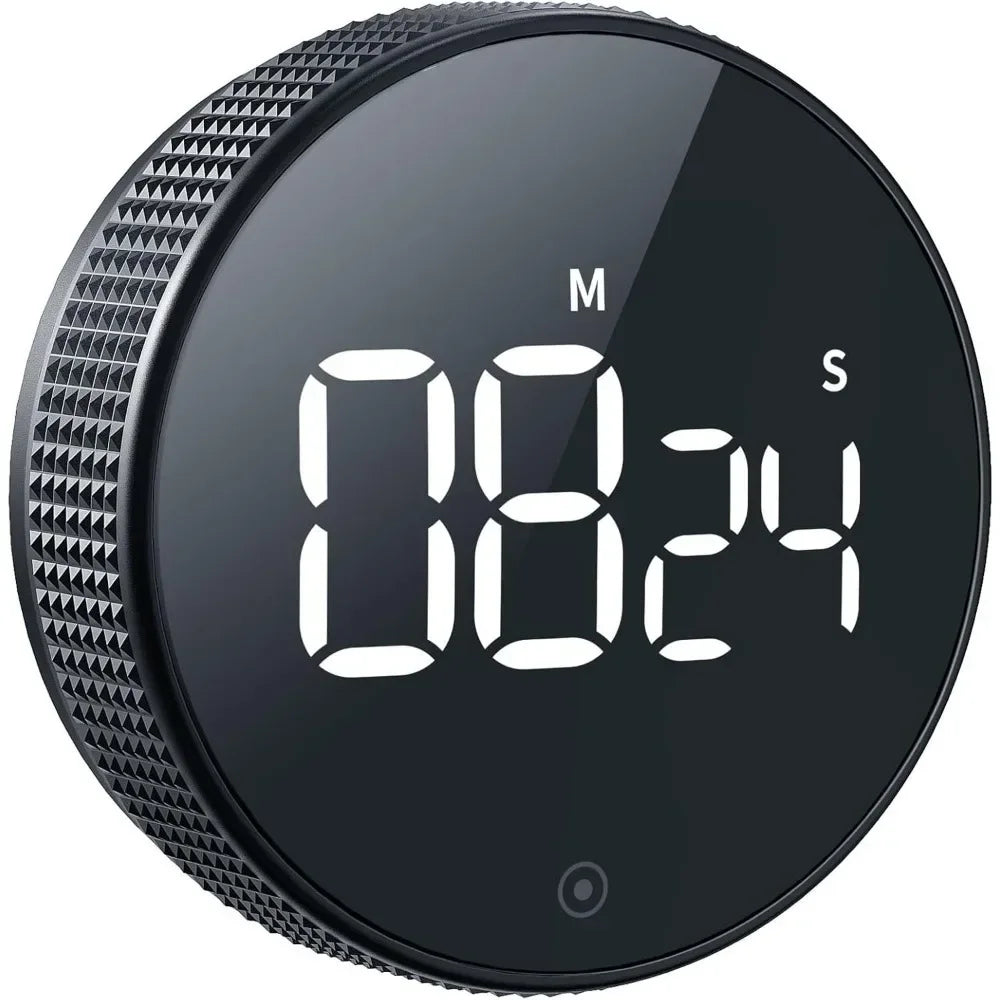 Kitchen Timer Digital Countdown Magnetic Egg Timer for Cooking with Constant Light Function for classrooms Quiet for Kids Adults Beauty World Shop
