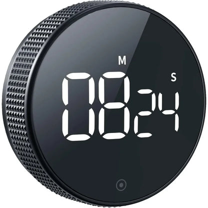 Kitchen Timer Digital Countdown Magnetic Egg Timer for Cooking with Constant Light Function for classrooms Quiet for Kids Adults Beauty World Shop