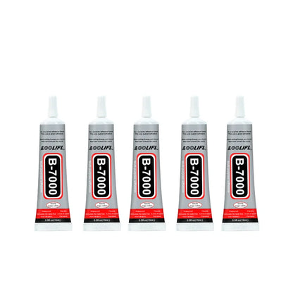 B7000 Glue Multi Purpose Adhesive Strong Clear Glue For Phone Screen Repair Jewelry Making DIY Crafts Metal Glass Plastic Wood Beauty World Shop