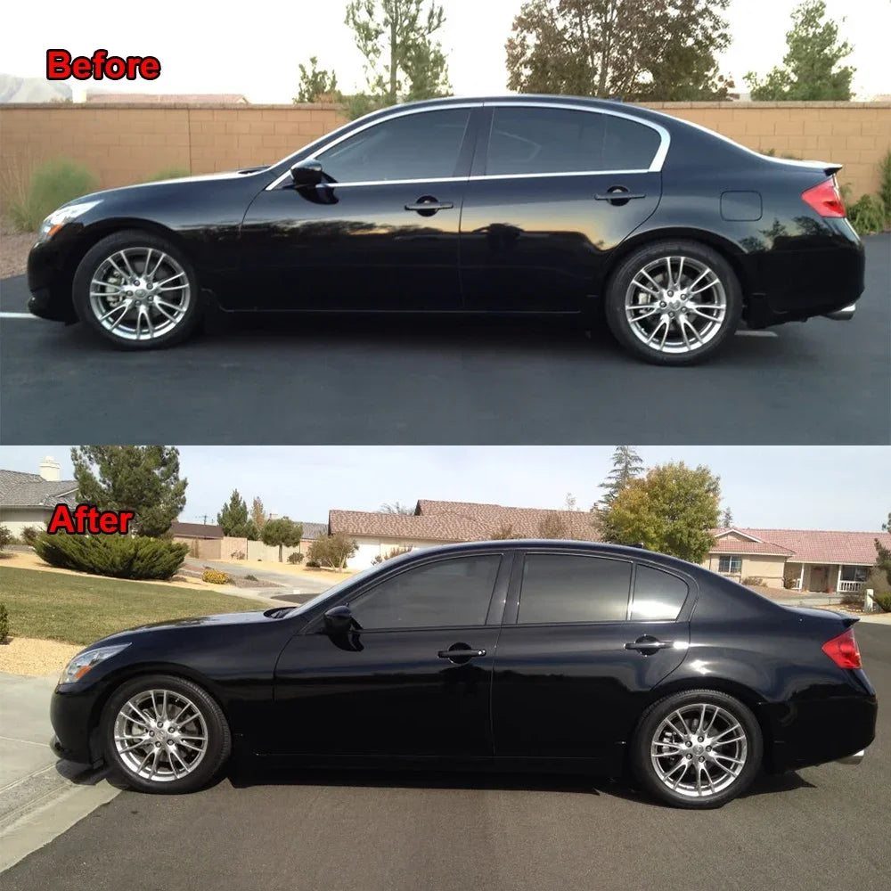 3/5/7/10CM Black Matte Vinyl Tape Window Trim Film Chrome Delete Vinyl Wrap Roll For Car Pillar Hood Roof Beauty World Shop