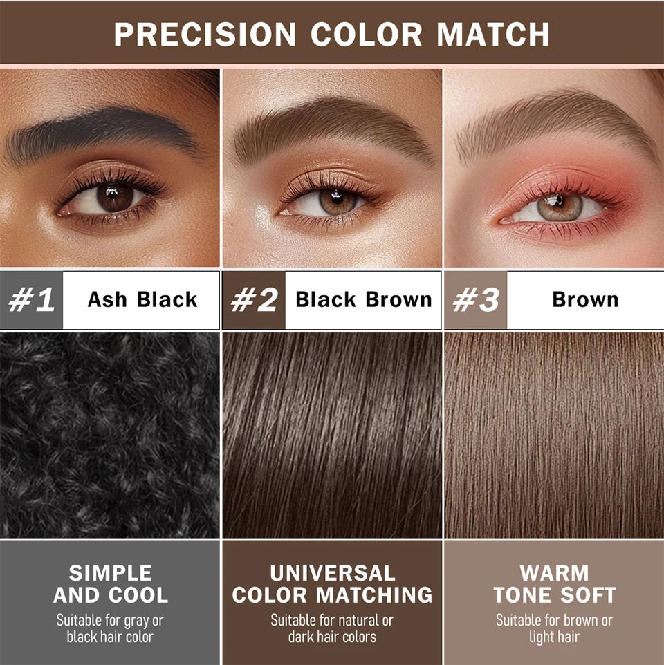 Waterproof Hairline & Root Concealer Pen – Instant Grey Coverage with Easy Blend Powder Stick for Normal Hair Beauty World Shop