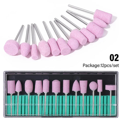 Professional 6-in-1 Electric Nail Drill Set - Nail File Pen for Filing, Polishing & Exfoliating